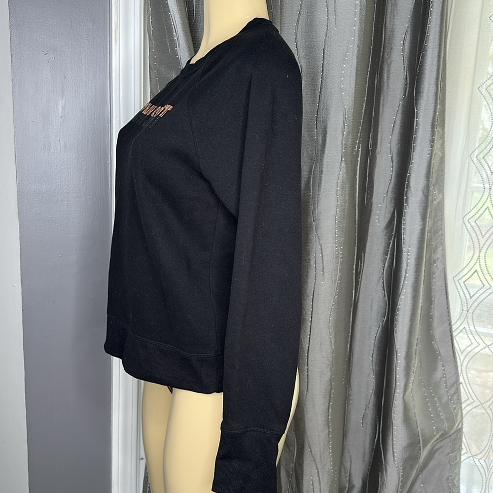 DKNY women’s  Sport Black Sweatshirt Sz S - Picture 2 of 6